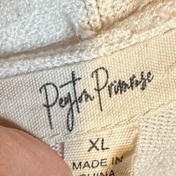 🍁3 for$25🍁 Ladies XL Gray & White Color Block Pocket Cardigan - Picture 4 of 5